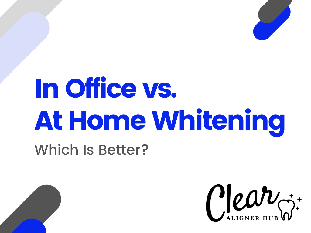 In-Office vs. At-Home Teeth Whitening