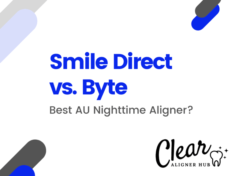 Byte vs. Smile Direct Australia Nighttime Aligners (2022)